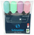 Schneider S-115098 Highlighter Job Pastel Kleur Ass. Etui A 4st._