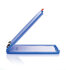 Seco SE-SC1517-BE Klembord A4 Blauw Met Opbergvak. Slimline_