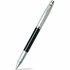 Sheaffer SF-E1931351 Rollerball 100 M Glossy Black Barrel Brushed Chrome Cap Nickel Plated_