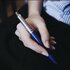 Sheaffer SF-E23217351 Balpen Sentinel M Blue Brushed Chrome Chrome Plated_