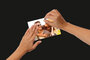 Sigel SI-B1101 Glasmagneetbord Be!Board 450x450mm Zwart_