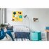 Sigel SI-B1108 Glasmagneetbord Be!Board 45x45 cm + 2 Magneten en Bevestigingsmateriaal Geel_