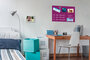 Sigel SI-B1204 Glasmagneetbord Be!Board Cyclaam 600x400x9mm Incl. 2 Magneten_