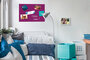 Sigel SI-B1204 Glasmagneetbord Be!Board Cyclaam 600x400x9mm Incl. 2 Magneten_