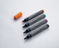 Sigel SI-BA011 Whiteboardstift 4 Kleur Zwart/cyan/magenta/oranje._