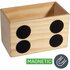 Sigel SI-BA401 Dennenhouten Opbergbox Magnetisch 13x8x7.5 cm Naturel_