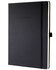 Sigel SI-CO115 Notitieboek Conceptum Pure Hardcover A4+ Zwart Geruit_