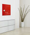 Sigel SI-GL114 Glasmagneetbord Artverum 480x480x15mm Rood_