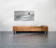 Sigel SI-GL148 Glasmagneetbord Artverum 910x460x15mm Betondesign_