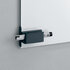 Sigel SI-GL800 Pennenhouder Voor Glasborden Van 3 Tot 5mm Antraciet 75x37x35mm Bevestig_