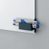 Sigel SI-GL800 Pennenhouder Voor Glasborden Van 3 Tot 5mm Antraciet 75x37x35mm Bevestig_