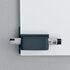 Sigel SI-GL800 Pennenhouder Voor Glasborden Van 3 Tot 5mm Antraciet 75x37x35mm Bevestig_