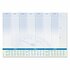 Sigel SI-HO350 Bureauonderlegger Time A2 + Kalender 2023/24/25 30 Vel Blauw_