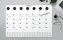 Sigel SI-HO550 Muurkalender 595x410mm Maandplanner_