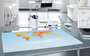 Sigel SI-HO560 Designonderlegger Wereldkaart. Engels_