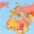 Sigel SI-HO560 Designonderlegger Wereldkaart. Engels_