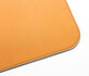 Sigel SI-SA601 Onderlegger Oprolbaar Geel-grijs, 800x300x2mm Imitatieleer, Dubbelzijdig_