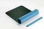 Sigel SI-SA602 Onderlegger Oprolbaar Blauw-groen, 800x300x2mm Imitatieleer, Dubbelzijdig_