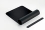 Sigel SI-SA604 Onderlegger Oprolbaar Zwart-zwart, 800x300x2mm Imitatieleer, Dubbelzijdig_