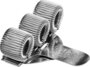 Terry TE-90-03-4 Clip Voor 3 Pennen En/of Potloden Zilver_