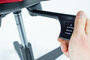 Linea Fabbrica Tekna 01 Zwart/Rood Bureaustoel met 2D Armleuning_