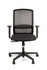 Linea Fabbrica Tekna 01 Zwart/Zwart Bureaustoel met 2D Armleuning_