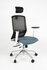 Linea Fabbrica Tekna White 01/PT Zwart/Antraciet Bureaustoel met 3D Armleuning + Hoofdsteun_