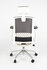 Linea Fabbrica Tekna White 01/PT Zwart/Antraciet Bureaustoel met 3D Armleuning + Hoofdsteun_