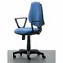 Linea Fabbrica Tiger 01 Blauw/Blauw Bureaustoel met Armleuning_