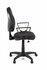 Linea Fabbrica Tiger 01 Zwart/Zwart Bureaustoel met Armleuning_