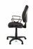 Linea Fabbrica Tiger 01 Zwart/Zwart Bureaustoel met Armleuning_