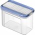 Rotho Domino Bewaar-Strooidoos 0.75L Horizon Blauw/Transparant_