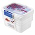 Rotho Domino Diepvriesdozen Etiket Decor 4x0.5L Wit_