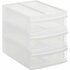 Rotho SYSTEMIX Design Ladekast met 3 Lades 26.5x19.2x23.3 cm Wit_