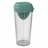 Rotho LOFT Shaker met Citruspers 1L Mistletoe Groen/Transparant_