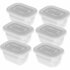 Rotho Freeze Diepvriesdozen 6x0.25L Transparant/Wit_