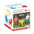 Dolu Tafel met 2 Stoelen Blauw/Rood/Geel_