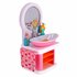 Baby Born Wastafel + Licht en Geluid Roze/Wit_