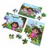Dora 3in1 Houten Puzzel 3x24 Stukjes_