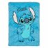 Disney Stitch Pluche Notieboekje A5 Blauw_