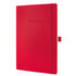 Sigel SI-CO315 Notitieboek Conceptum Pure Softcover A4 Rood Gelinieerd_