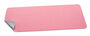 Sigel SI-SA605 Onderlegger Oprolbaar Roze-zilver, 800x300x2mm Imitatieleer, Dubbelzijdig_