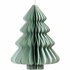 Decoris Papieren Boom 11.3x15 cm Mintgroen_