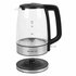 Emerio WK-130126 Glazen Waterkoker 1.7L 2200W RVS/Zwart_