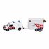 Kids Globe Traffic Volkswagen Transporter Politie + Aanhanger NL_