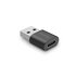 Hama USB-Adapter USB A Stekker - USB C Aansluiting USB 3.2 GEN2 10 Gbit/s Zwart_