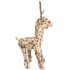 Kerstdecoratie Berkenhouten Rendier 60 cm_
