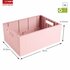 Sunware Sigma Home Vouwkrat 13L 35x25x14.5 cm Roze_