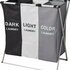 Bathroom Solutions Wasmand 58x40x58 cm Polyester_
