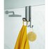 Metaltex Dubbele Haak voor aan Douchewand 5x6x14 cm Zwart_